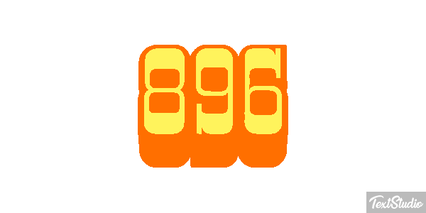 896 テキスト効果