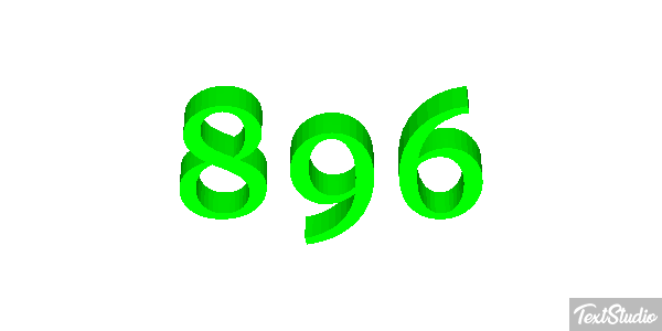 896 テキスト効果