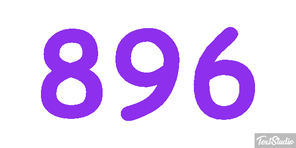 896 テキスト効果