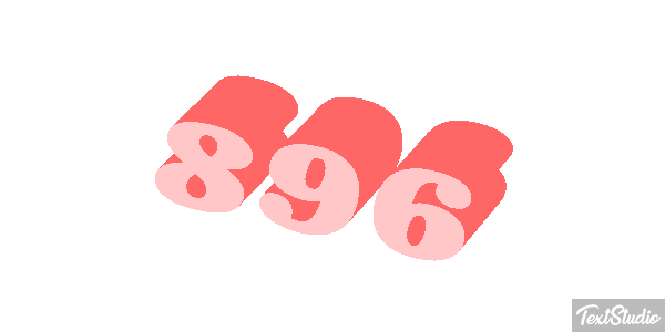 896 テキスト効果