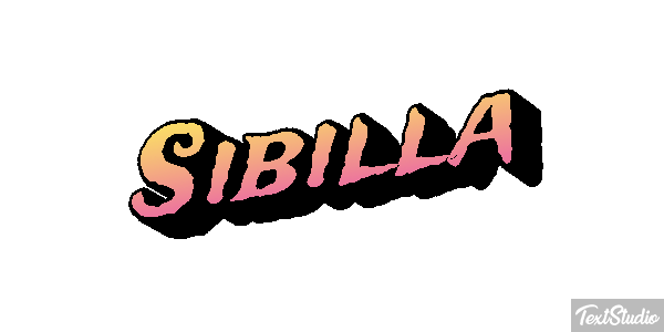 Sibilla Effetto testo