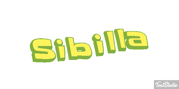 Sibilla Effetto testo