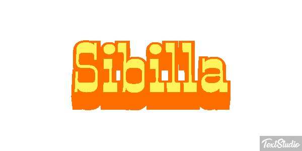 Sibilla Effetto testo