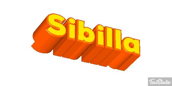 Sibilla Effetto testo