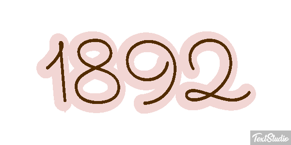 1892 Texteffekt