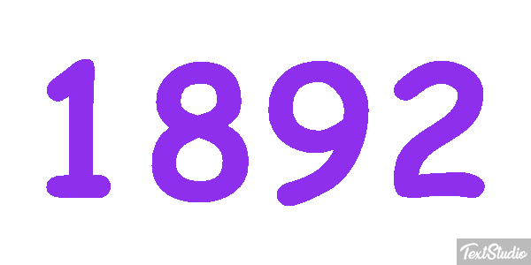 1892 Texteffekt