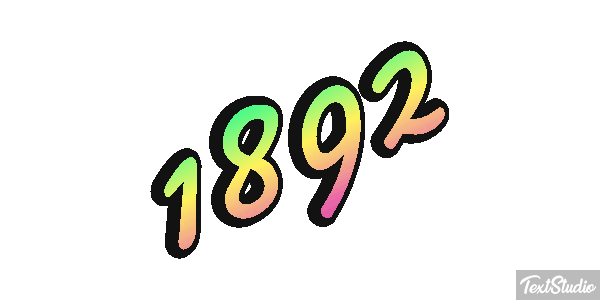 1892 Texteffekt