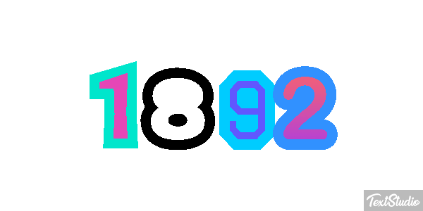 1892 Texteffekt