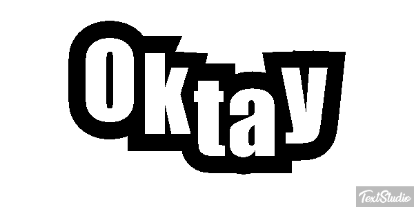 Oktay Efecto de texto
