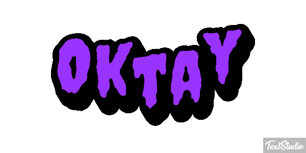 Oktay Efecto de texto
