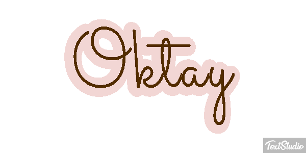 Oktay Efecto de texto