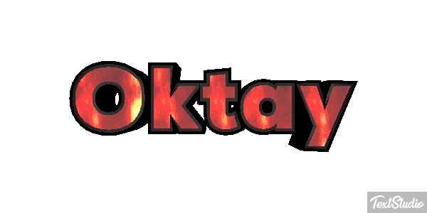 Oktay Efecto de texto