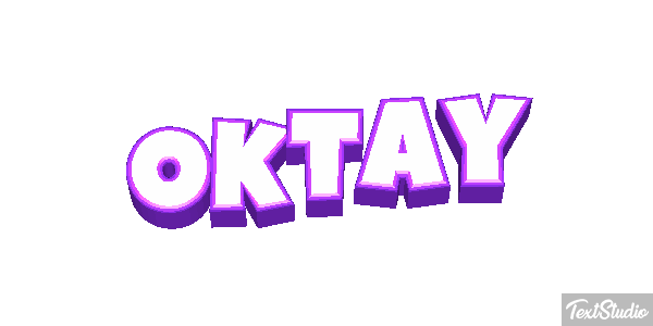 Oktay Efecto de texto