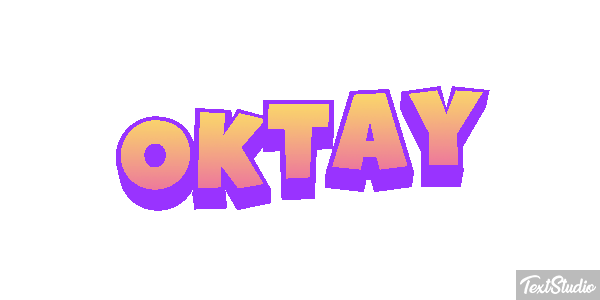 Oktay Efecto de texto