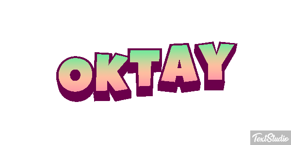 Oktay Efecto de texto