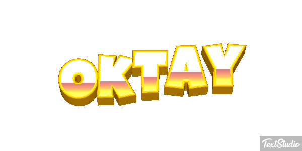 Oktay Efecto de texto