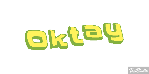 Oktay Efecto de texto