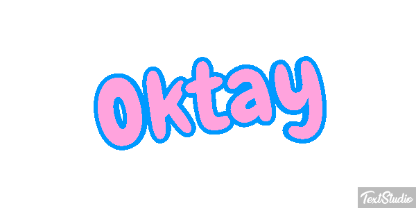 Oktay Efecto de texto