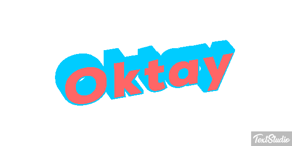 Oktay Efecto de texto