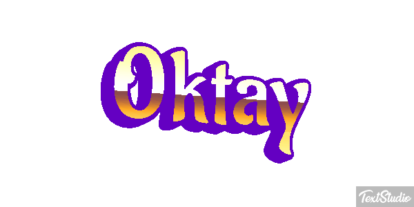Oktay Efecto de texto