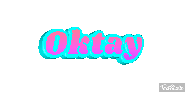 Oktay Efecto de texto