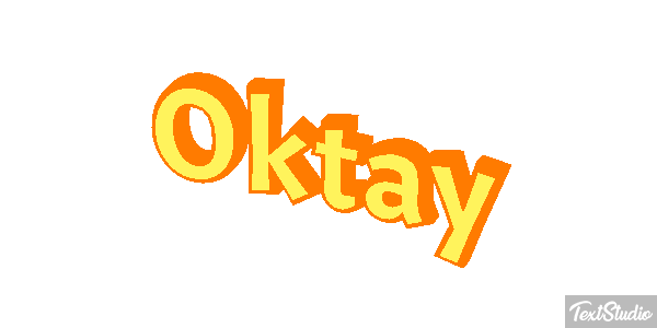 Oktay Efecto de texto