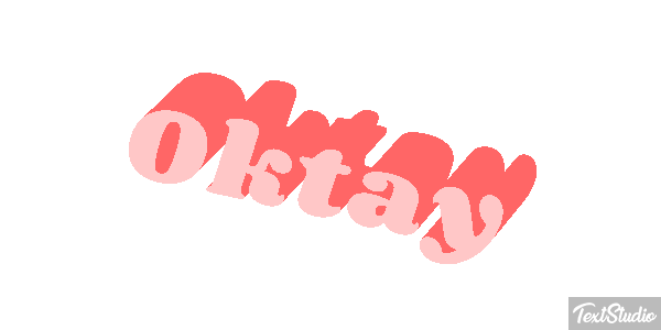 Oktay Efecto de texto