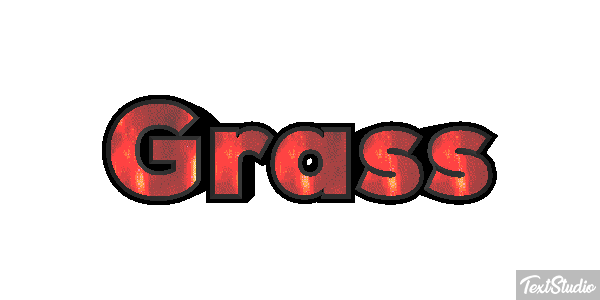 Grass Efeito do texto