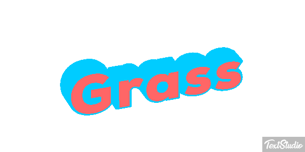 Grass Efeito do texto