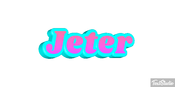 Jeter Effet de texte