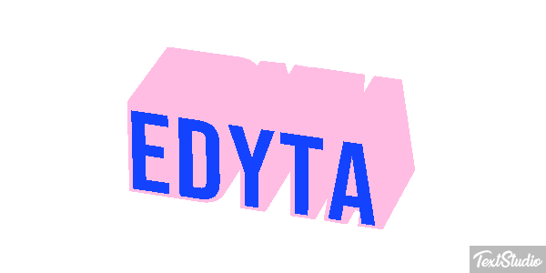 Edyta Efekt tekstowy