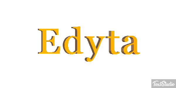 Edyta Efekt tekstowy