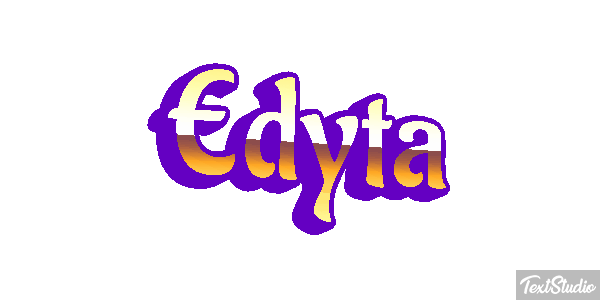 Edyta Efekt tekstowy