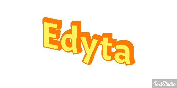 Edyta Efekt tekstowy