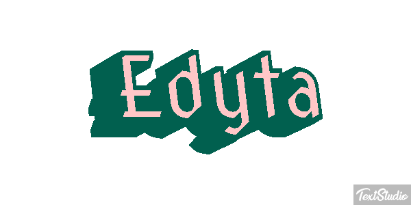 Edyta Efekt tekstowy