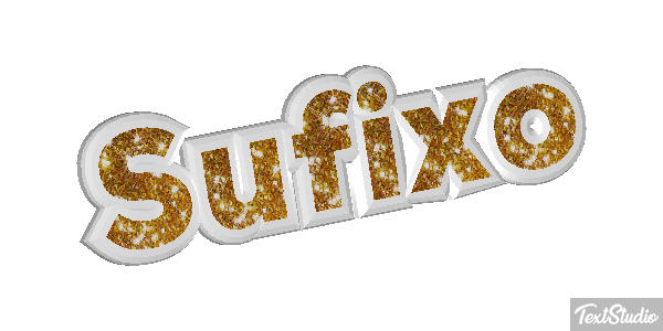 Sufixo Effet de texte
