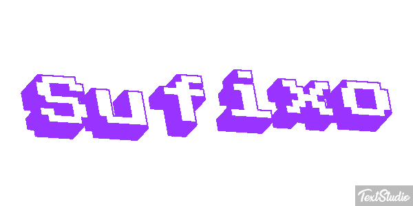 Sufixo Effet de texte