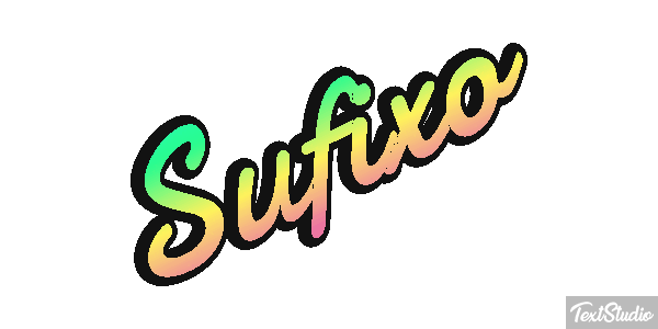 Sufixo Effet de texte