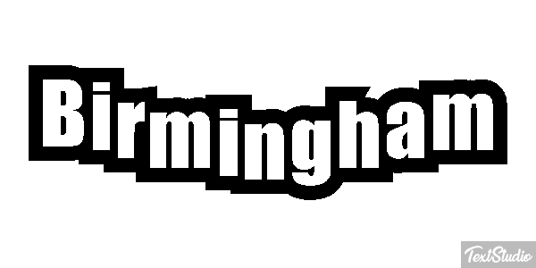 Birmingham Efekt tekstowy