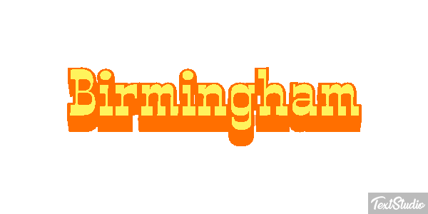 Birmingham Efekt tekstowy