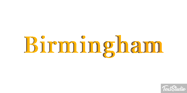 Birmingham Efekt tekstowy