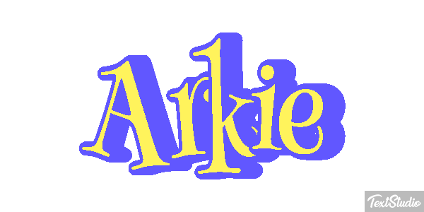 Arkie Text effect