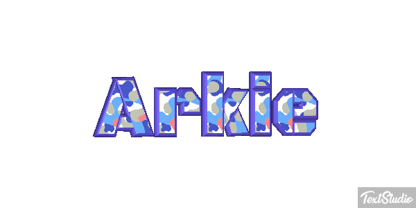 Arkie Text effect