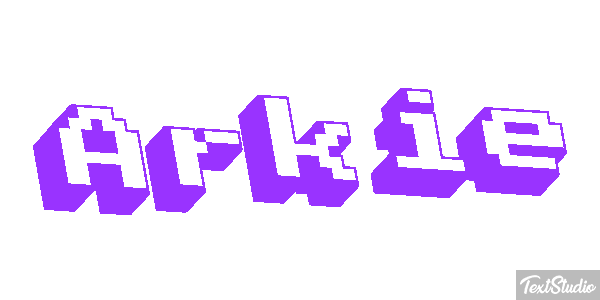 Arkie Text effect