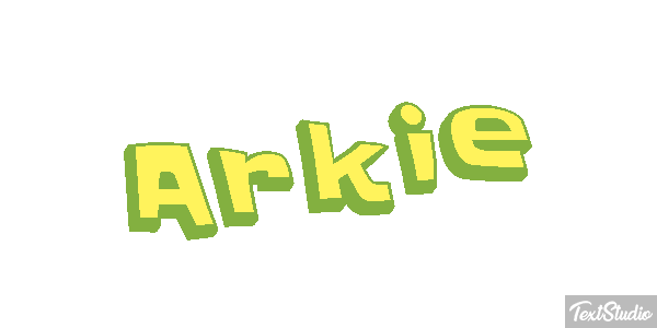 Arkie Text effect