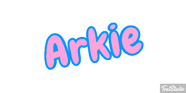 Arkie Text effect