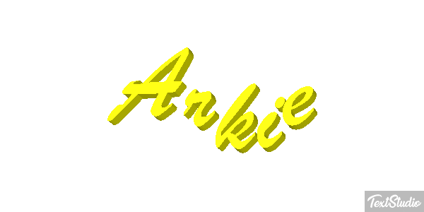 Arkie Text effect