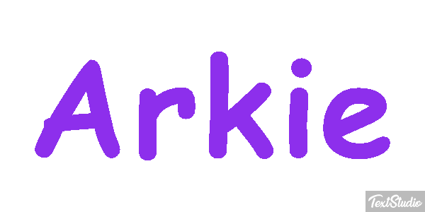 Arkie Text effect