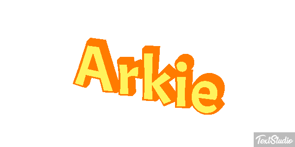 Arkie Text effect