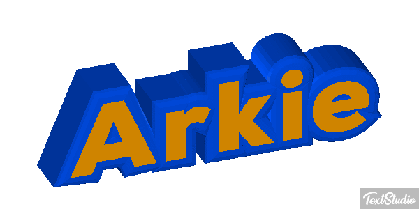 Arkie Text effect
